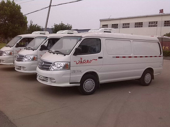 福田風景國五面包冷藏車(4.5方)