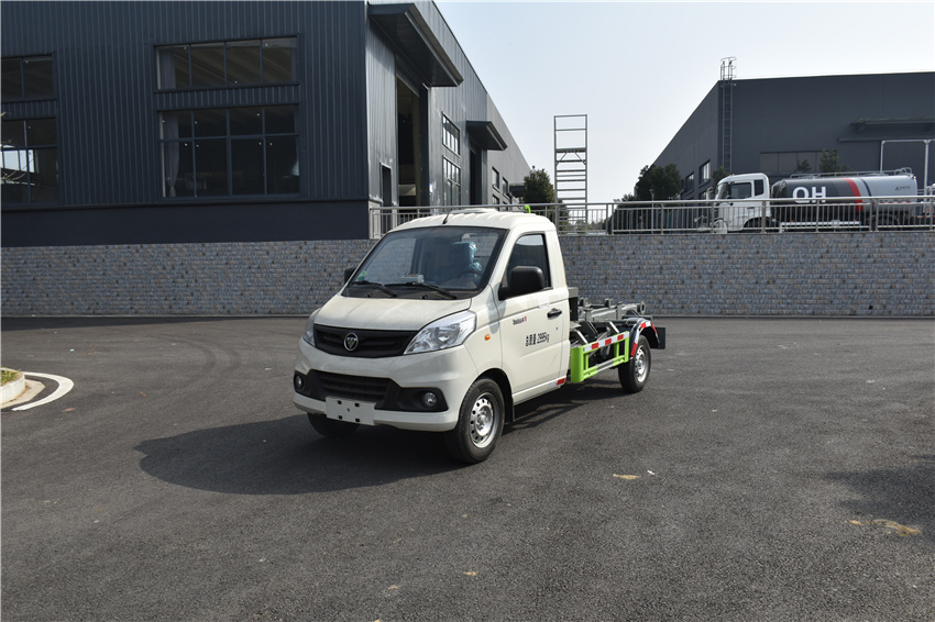 福田祥菱鉤臂式垃圾車|CLT5030ZXXBJ6型車廂可卸式垃圾車